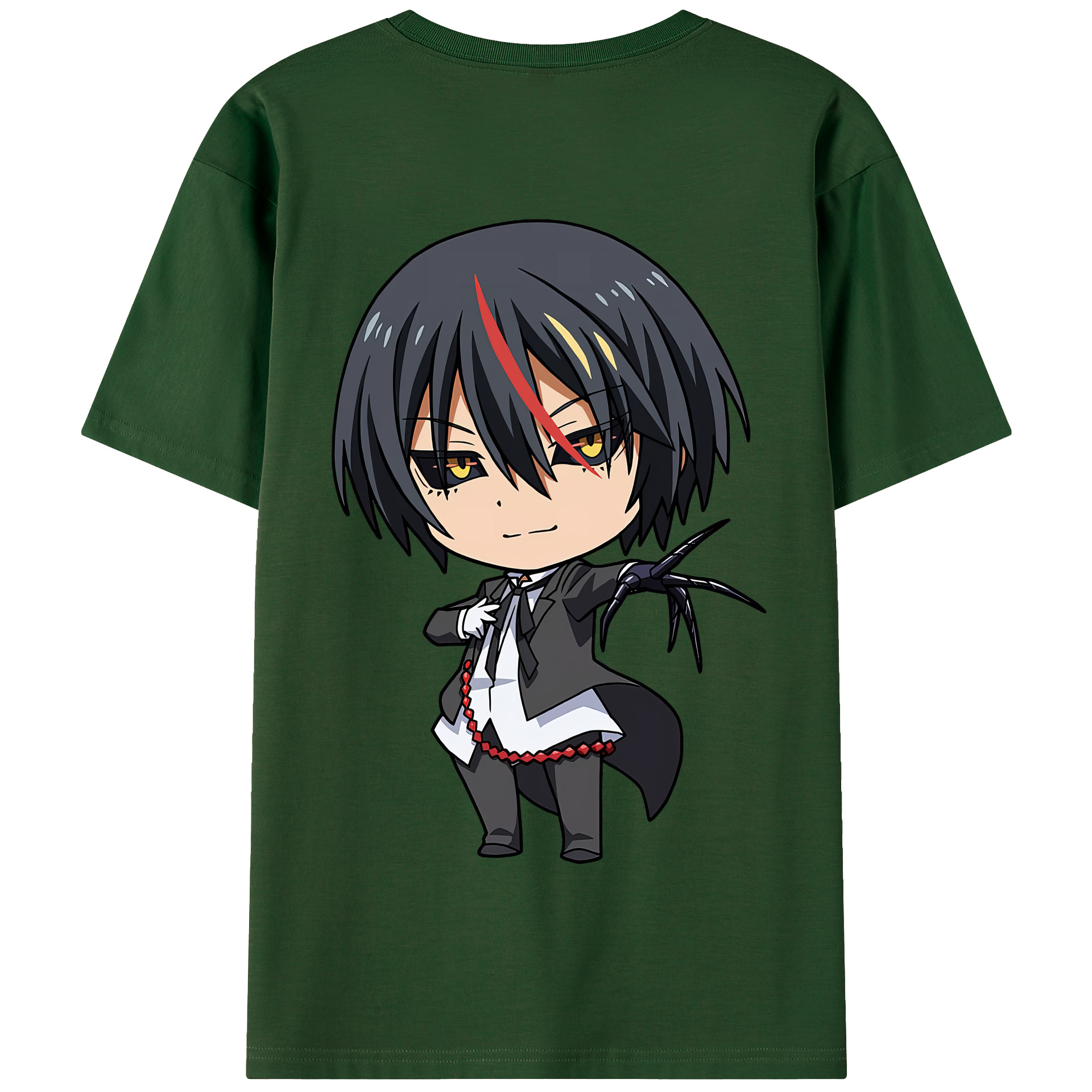 （画像用） 転スラ Regarding Reincarnated to Slime 綿100％半袖Tシャツ（背面プリント）